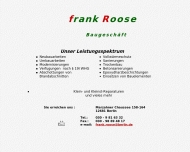 Website Roose Frank