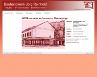 Bild Reinhold Jrg Bauhandwerksbetrieb