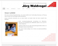 Bild Waldvogel H. J. Baugeschäft