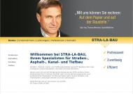 Bild Stra-La-Bau GmbH Straen- und Tiefbau Straenbau