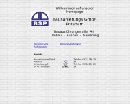 Bild BSP Bausanierungs GmbH Potsdam