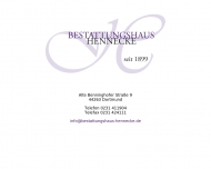 Bild Hennecke Hermann J. Bestattungen