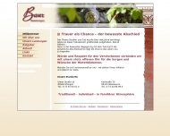 Website Baur Bestattungen