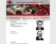 Website Bestattungshaus Josef Mittler