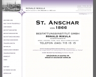 Bild MIKULA RONALD Bestattungsinstitut St.Anschar von 1866 GmbH