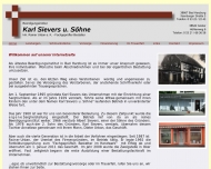 Bild Webseite Sievers Karl u. S�hne Beerdigunsinstitut Westerode