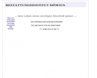 Bild Bestattungsinstitut Mwius