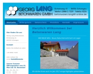 Bild Lang Betonwaren