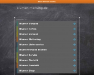 Bild Mensing Herbert Blumen