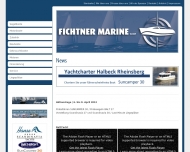 Website Fichtner Marine Segel- u. Motoryachten