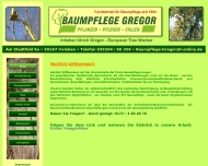 Baumpflege Gregor Fachbetrieb f?r Baumpflege seit 1984 Baumpflanzung Kronenpflege