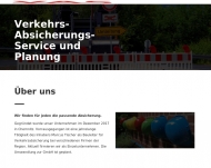Website VAS-Verkehrsabsicherung Marcus Tischer