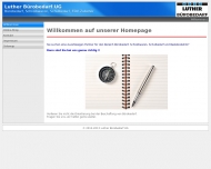 Website Luther Bürobedarf UG