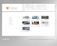 Website Leonhard Büro-Gestaltung