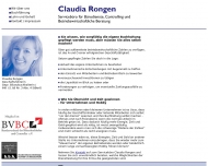 Bild Rongen Claudia Servicebro fr Brodienste Controlling Beratung