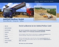 Adelheid Mei?ner GmbH in Gera - Baustoffhandel, Transporte und Tiefbau