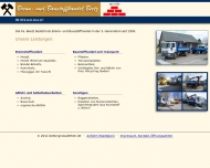 Website Beetz Steffen Baustoffe Brennstoffe