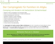 Park-Camping Iller 4 Sterne Campingplatz f?r Familien im Allg