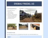 Bild Erdbau-Friedel UG (haftungsbeschrnkt) Abbruchunternehmen