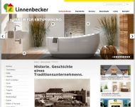 Website Linnenbecker Baufachhandel