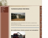 Bild Butza Udo Containervermietung