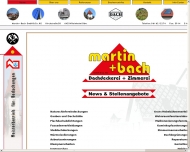 Bild Dachdeckerei + Zimmerei Martin + Bach GmbH & Co. KG