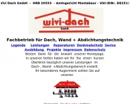 Bild Wivi-Dach Gmbh Inh.: van Issem Wilhelm u. Anja Dachdeckermeister