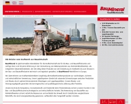 Website BauMineral