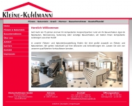 Bild Kleine Kuhlmann GmbH Baustoffgrohandel-Bauunternehmen-Fliesenfachgeschft-Marmor