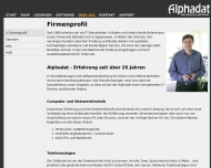 Bild Alphadat EDV-Service GmbH Computerservice