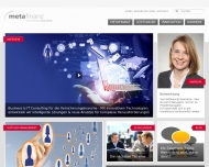 metafinanz - Business IT Consulting f?r die Versicherungsbranche