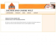 Website Dornis Dach- und Wandbaustoffe