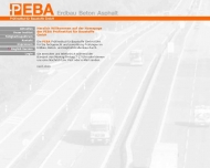 Website PEBA Pr�finstitut f�r Baustoffe