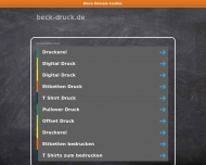 Bild Beck Druck