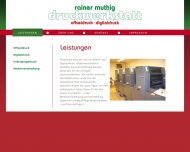 Bild Druckerei Druckwerkstatt Muthig Offsetdruck Digitaldruck Copyshop