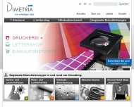Bild Druckerei Dimetria gGmbH Lettershop, Mailingservice, Vierfarboffsetdruck, Tampondruck