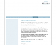 Website Bülling Verwaltung