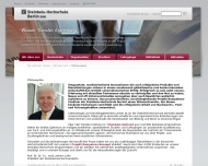 Website Steinbeis-Hochschule-Berlin