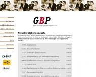 Bild GBP Gesellschaft fr Bropersonal mbH
