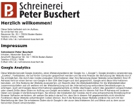 Bild Buschert Peter Schreinerei