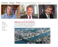 Bild Mainka D.H. , Dietze L. Dr.med. F fr innere Med.  Hmatologie /Onkologie