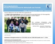 Bild Private Fachhochschule und Berufsakademie fr Wirtschaft und Technik gGmbH