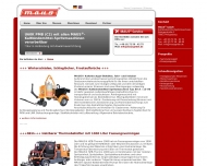 Bild Maus GmbH KaltbindemittelspritzMasch. Transp.Gerte