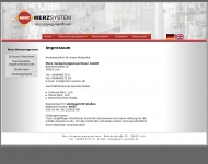 Website Merz-Verpackungsmaschinen