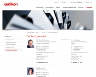 Website Oerlikon Leybold Vacuum