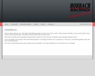 Website Horbach Bedachungen