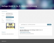 Bild Kallage GmbH & Co, H. Bauunternehmung
