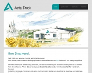 Website Aartal Druck und Verlag
