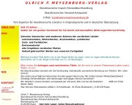 Bild Ulrich F. Meysenburg-Verlag
