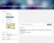 Bild Edition Eres Schubert Horst Musikverlag, Musikhaus